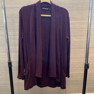 Athleta Pranayama Wrap, Size: M, maroon